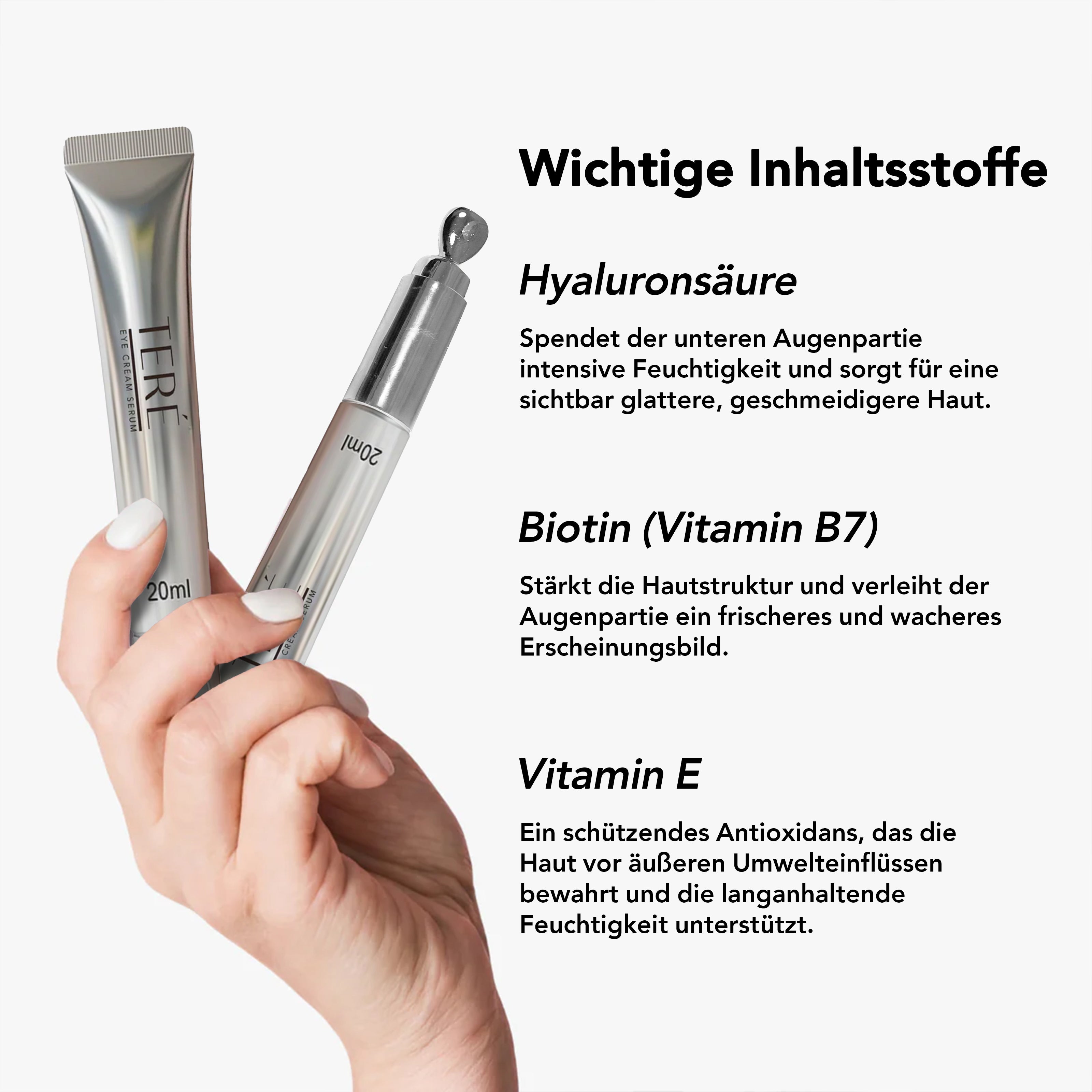 Teré Under Eye Massage Treatment Serum